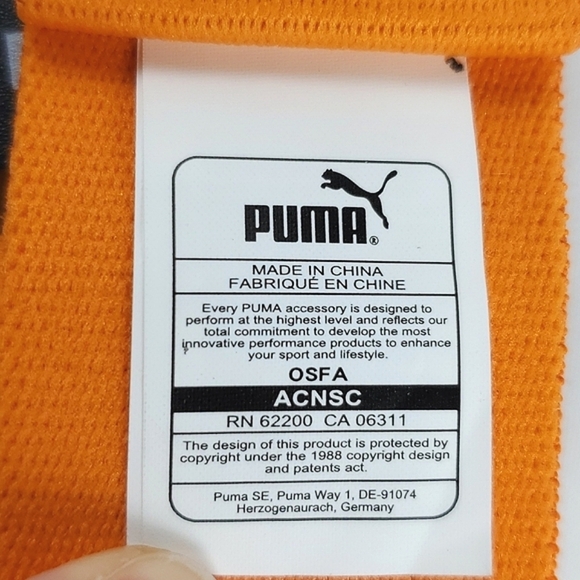 PUMA Golf Youth Ultralite Stretch Orange Belt Low Profile ONSFA - Picture 8 of 10